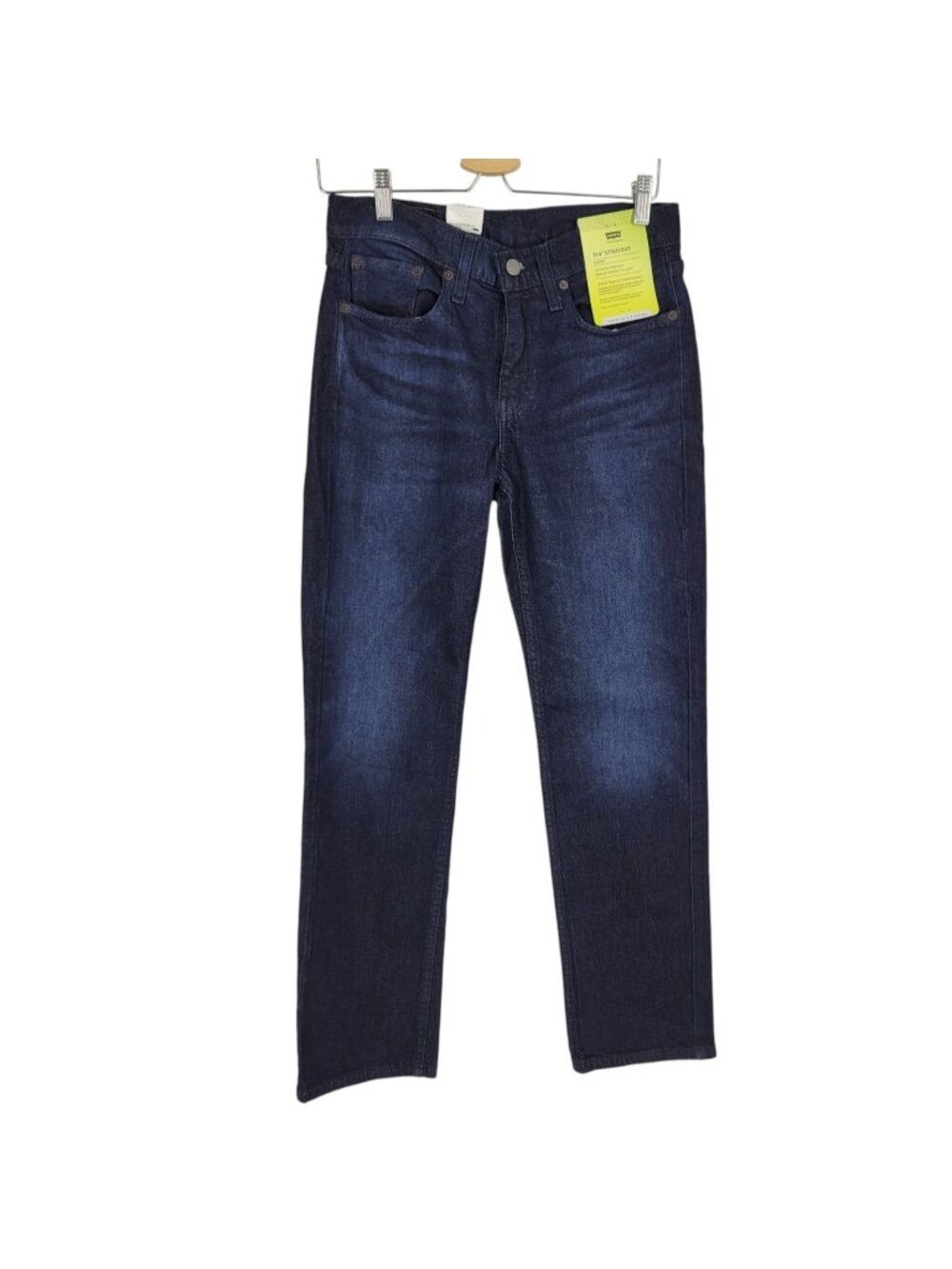 NWT Levi's 514 29x30 straight leg jeans stretch Flex eco performance dark wash